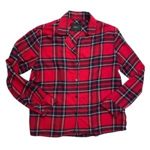 Rails Top Plaid Flannel Button Down Long Sleeve